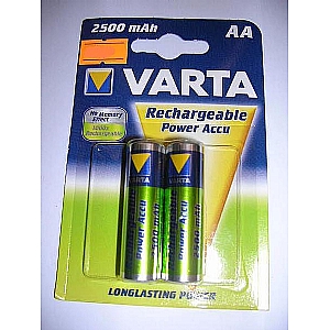 Varta �arjl� Pil 2500 mAh 2AA